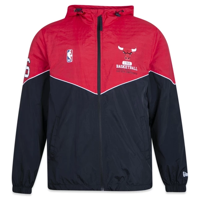 Jaqueta Corta Vento Windbreaker Chicago Bulls Club House