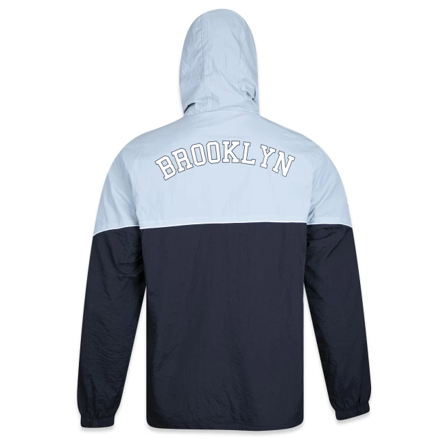 Jaqueta Corta Vento Windbreaker Brooklyn Nets Club House