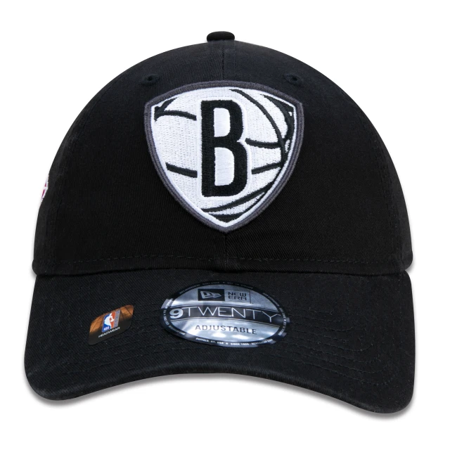 Boné 9TWENTY Brooklyn Nets NBA Authentic Draft Series Preto