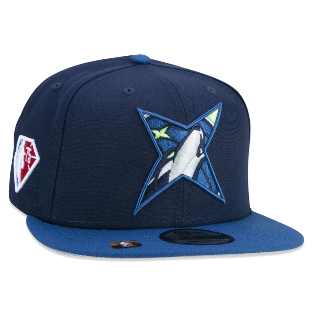 Boné 9FIFTY Minnesota Timberwolves NBA Authentic Draft Series Aba Reta Marinho