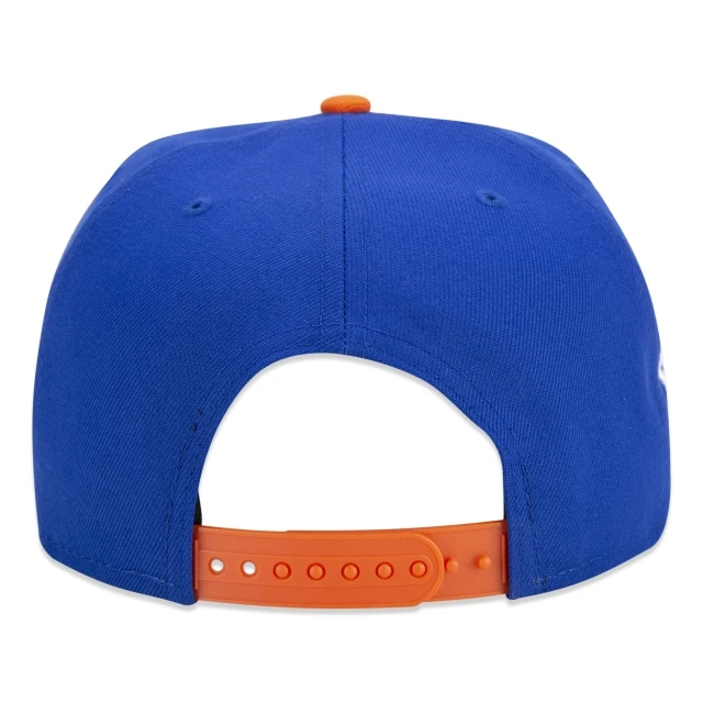 Boné 9FIFTY New York Knicks NBA Authentic Draft Series Aba Reta Azul