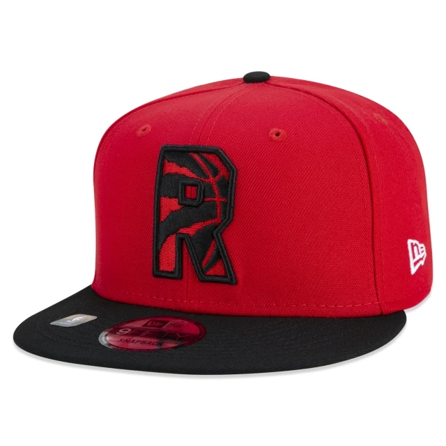 Boné 9FIFTY Toronto Raptors NBA Authentic Draft Series Aba Reta Vermelho