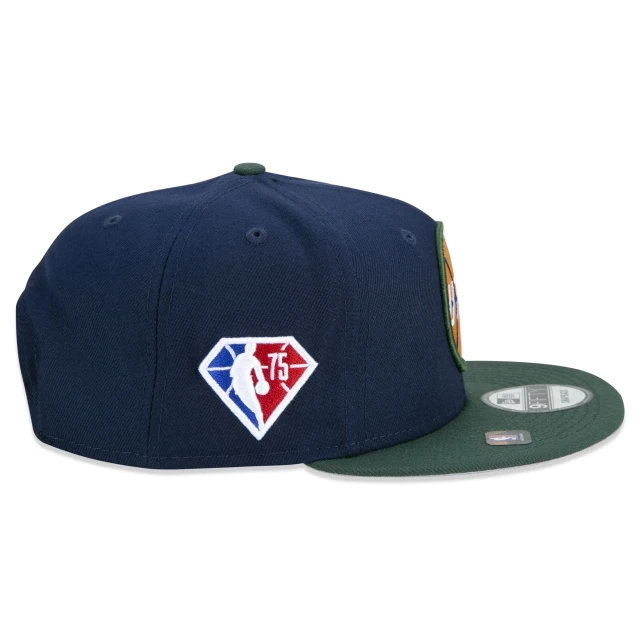 Boné 9FIFTY Utah Jazz NBA Authentic Draft Series Aba Reta Azul