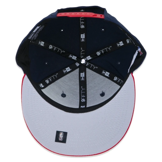 Boné 9FIFTY Washington Wizards NBA Authentic Draft Series Aba Reta Marinho