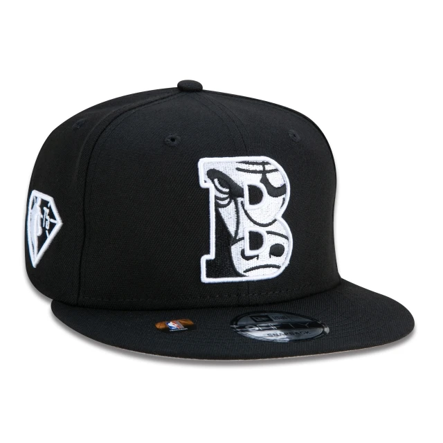 Boné 9FIFTY Chicago Bulls NBA Authentic Draft Series Aba Reta Preto