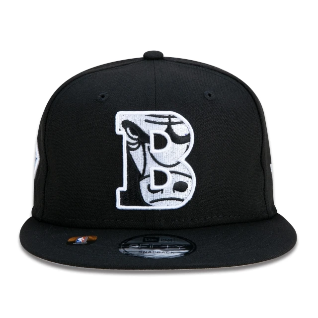 Boné 9FIFTY Chicago Bulls NBA Authentic Draft Series Aba Reta Preto