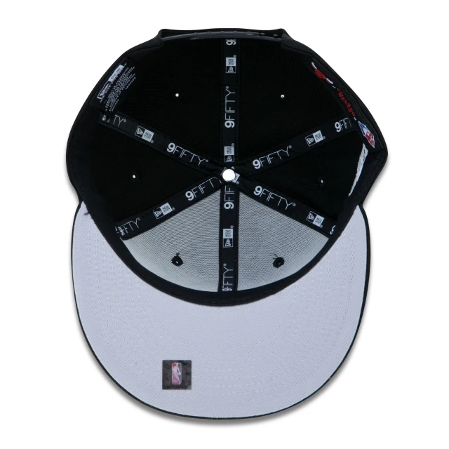 Boné 9FIFTY Chicago Bulls NBA Authentic Draft Series Aba Reta Preto