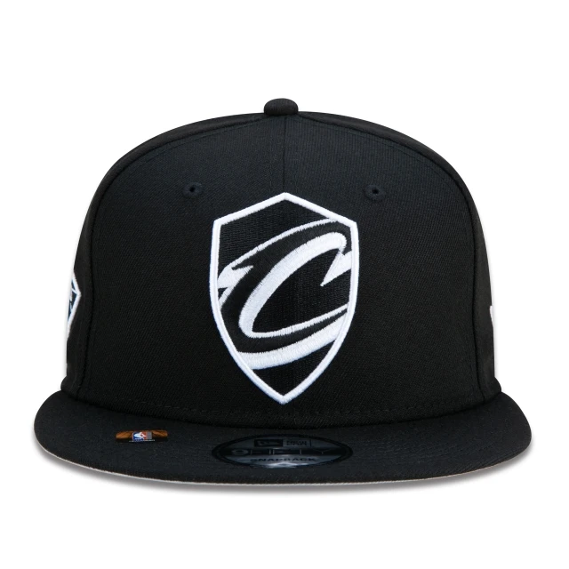 Boné 9FIFTY Cleveland Cavaliers NBA Authentic Draft Series Aba Reta Preto