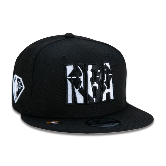 Boné 9FIFTY NBA Authentic Draft Series Aba Reta Preto