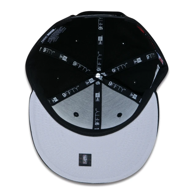 Boné 9FIFTY Toronto Raptors NBA Authentic Draft Series Aba Reta Preto