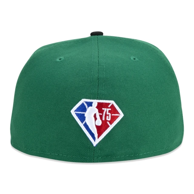 Boné 59FIFTY Boston Celtics NBA Authentic Draft Series Aba Reta Verde