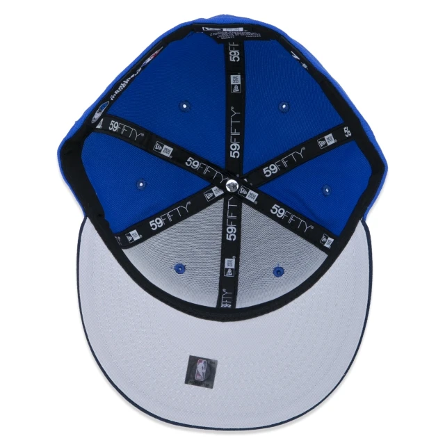 Boné 59FIFTY Dallas Mavericks NBA Authentic Draft Series Aba Reta Azul