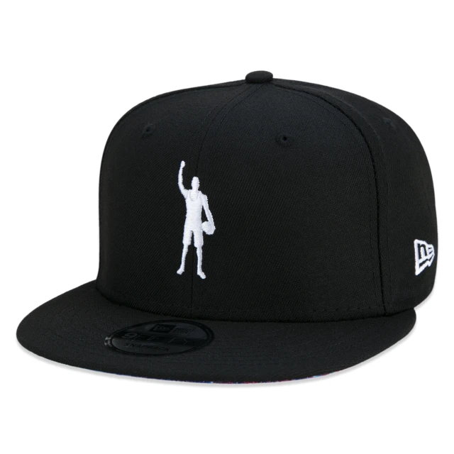 Boné 9FIFTY NBA Logo NBA Compound Aba Reta Preto