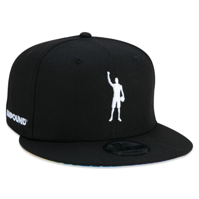 Boné 9FIFTY NBA Logo NBA Compound Aba Reta Preto