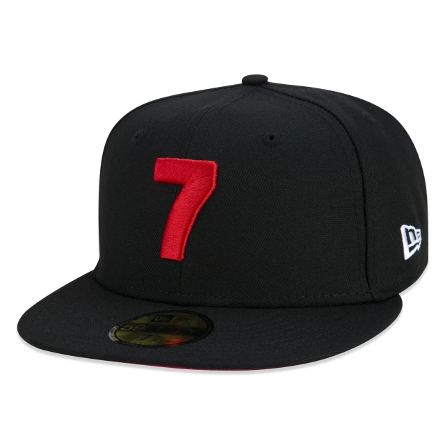 Boné 59FIFTY Chicago Bulls NBA Compound Aba Reta Preto