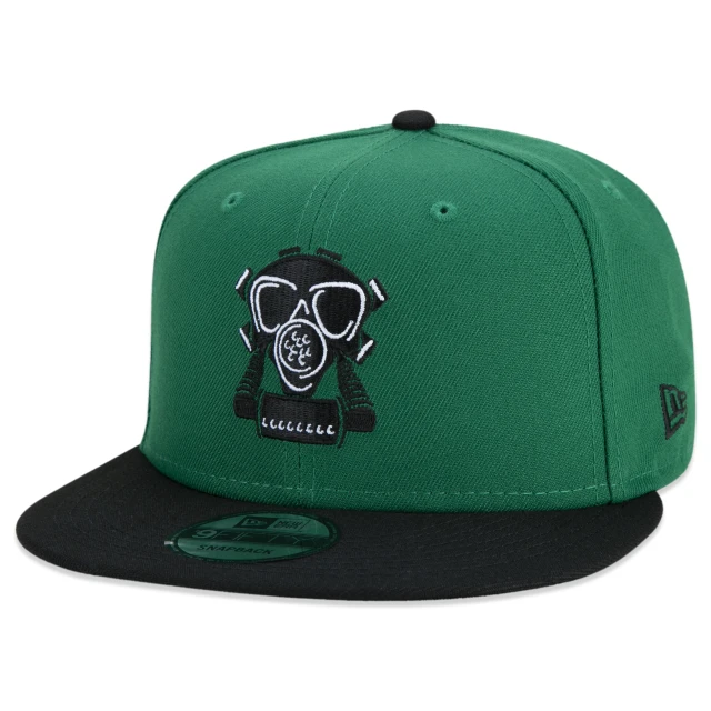 Boné 9FIFTY Boston Celtics NBA Compound Aba Reta Verde