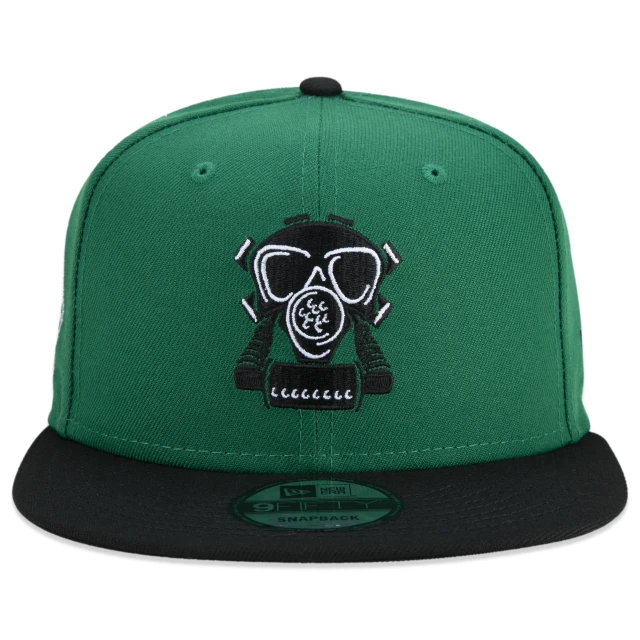 Boné 9FIFTY Boston Celtics NBA Compound Aba Reta Verde