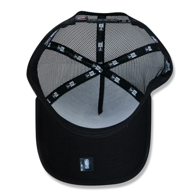 Boné 9FORTY A-Frame Trucker Chicago Bulls Space Jam Pernalonga Taz Marvin Aba Curva Preto