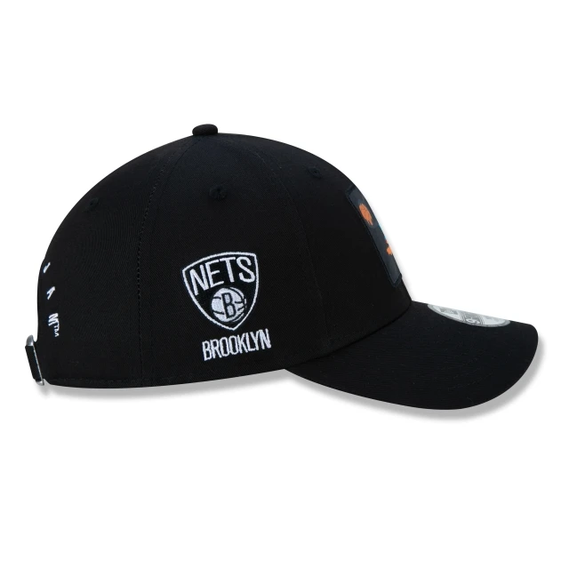 Boné Infantil 9FORTY Brooklyn Nets Space Jam Patolino Preto Aba Curva