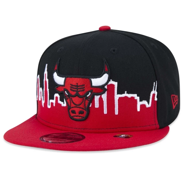 Boné 9FIFTY Chicago Bulls Tip-Off Aba Reta