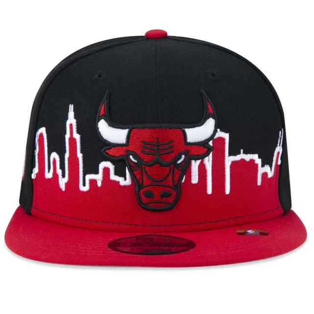 Boné 9FIFTY Chicago Bulls Tip-Off Aba Reta