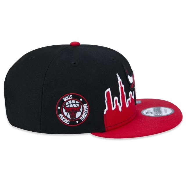 Boné 9FIFTY Chicago Bulls Tip-Off Aba Reta