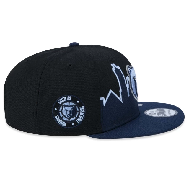 Boné 9FIFTY Memphis Grizzlies Tip-Off Aba Reta