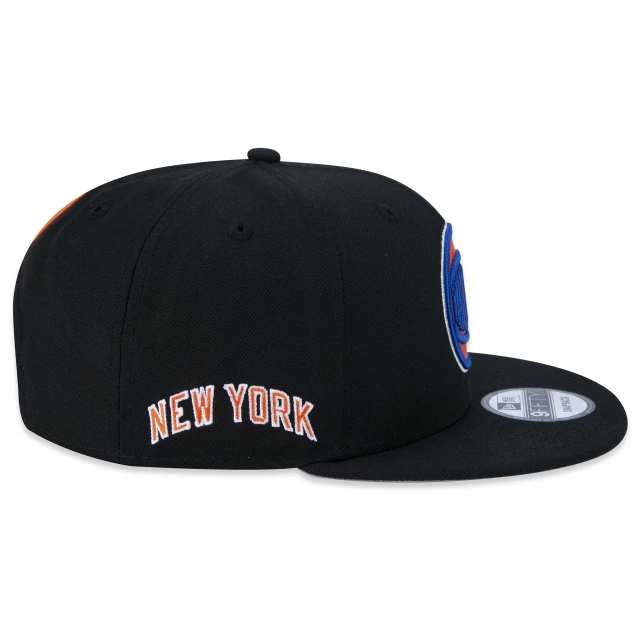 Boné 9FIFTY NBA City Edition New York Knicks Aba Reta