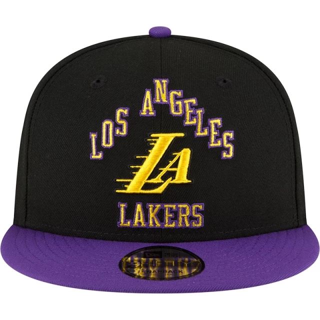 Boné 9FIFTY City Edition Los Angeles Lakers Aba Reta