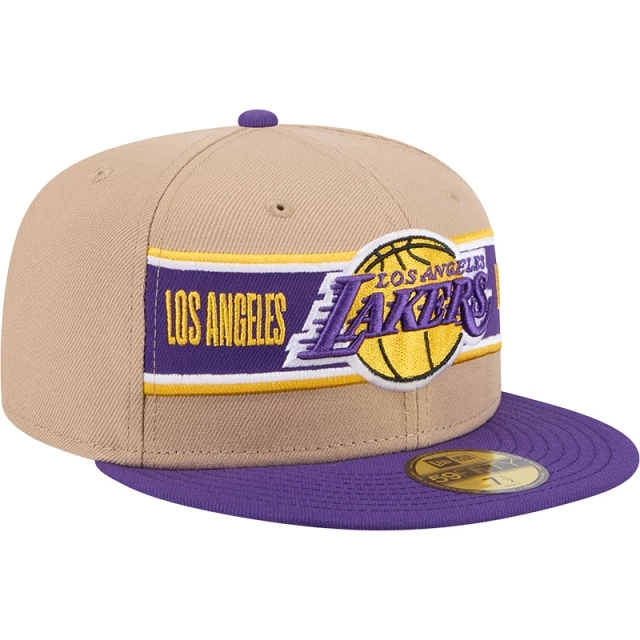 Boné 59FIFTY Fitted NBA Draft 2024 Los Angeles Lakers