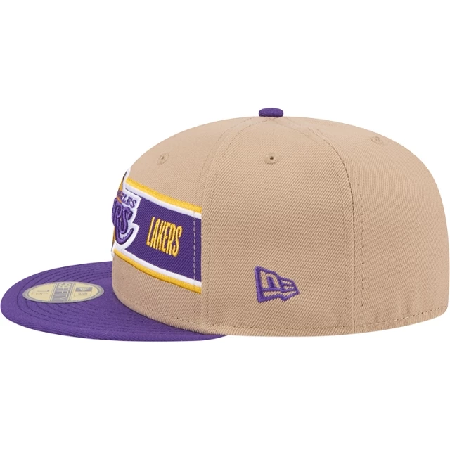 Boné 59FIFTY Fitted NBA Draft 2024 Los Angeles Lakers