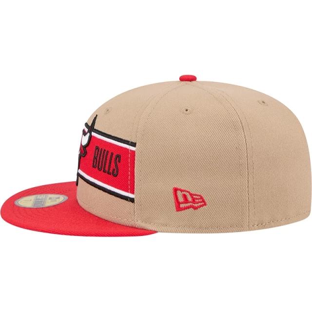 Boné 59FIFTY Fitted NBA Draft 2024 Chicago Bulls