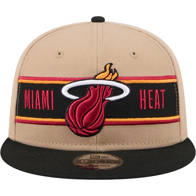 Boné 9FIFTY NBA Draft 2024 Miami Heat