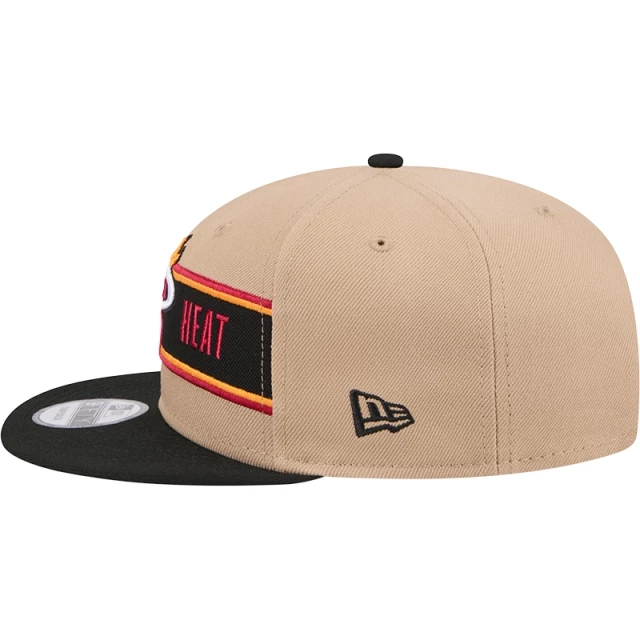 Boné 9FIFTY NBA Draft 2024 Miami Heat