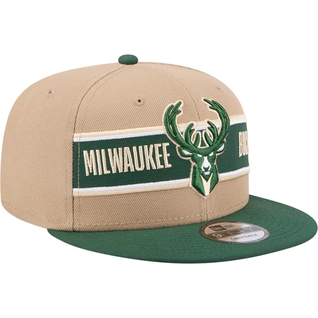 Boné 9FIFTY NBA Draft 2024 Milwaukee Bucks