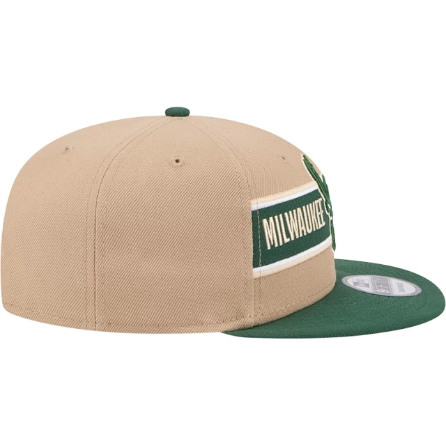 Boné 9FIFTY NBA Draft 2024 Milwaukee Bucks