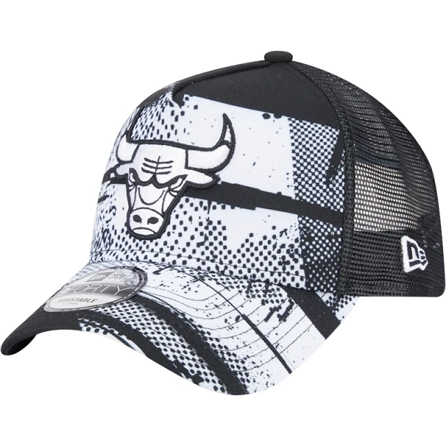 Boné 9FORTY A-Frame Trucker Chicago Bulls NBA Tip-Off 2024