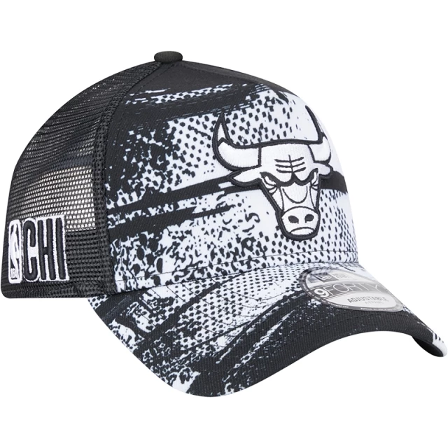 Boné 9FORTY A-Frame Trucker Chicago Bulls NBA Tip-Off 2024