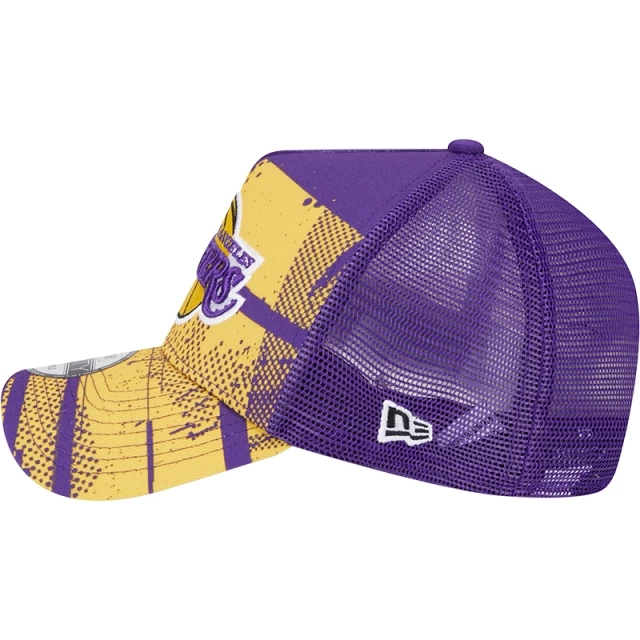 Boné 9FORTY A-Frame Trucker Los Angeles Lakers NBA Tip-Off 2024