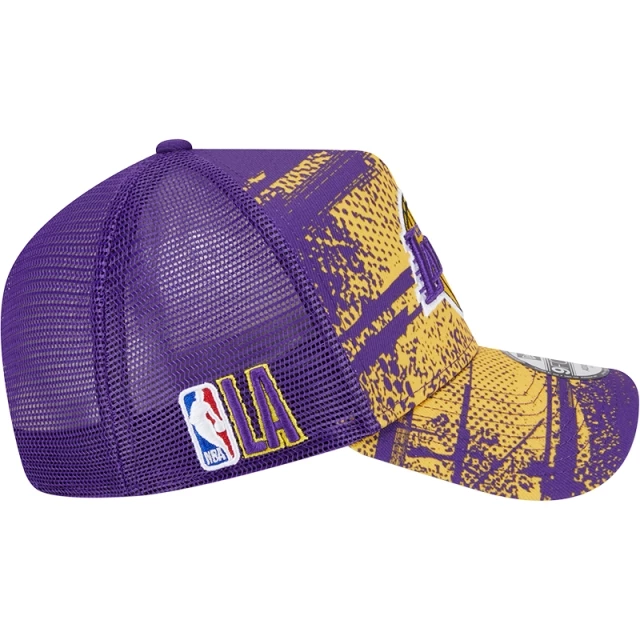 Boné 9FORTY A-Frame Trucker Los Angeles Lakers NBA Tip-Off 2024