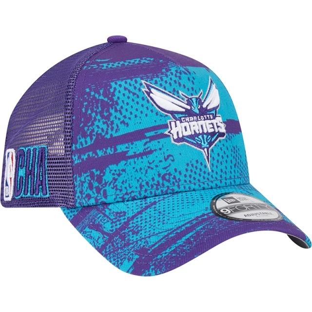 Boné 9FORTY A-Frame Trucker Charlotte Hornets NBA Tip-Off 2024