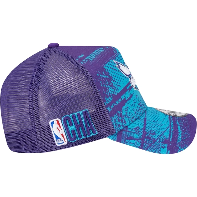 Boné 9FORTY A-Frame Trucker Charlotte Hornets NBA Tip-Off 2024