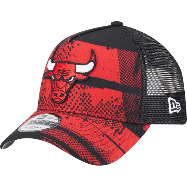 Boné 9FORTY A-Frame Trucker Chicago Bulls NBA Tip-Off 2024