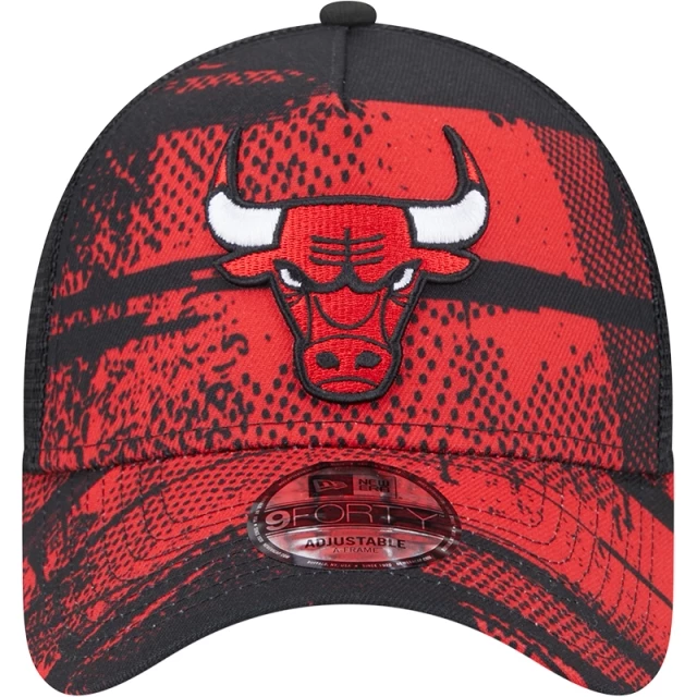 Boné 9FORTY A-Frame Trucker Chicago Bulls NBA Tip-Off 2024