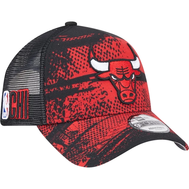 Boné 9FORTY A-Frame Trucker Chicago Bulls NBA Tip-Off 2024