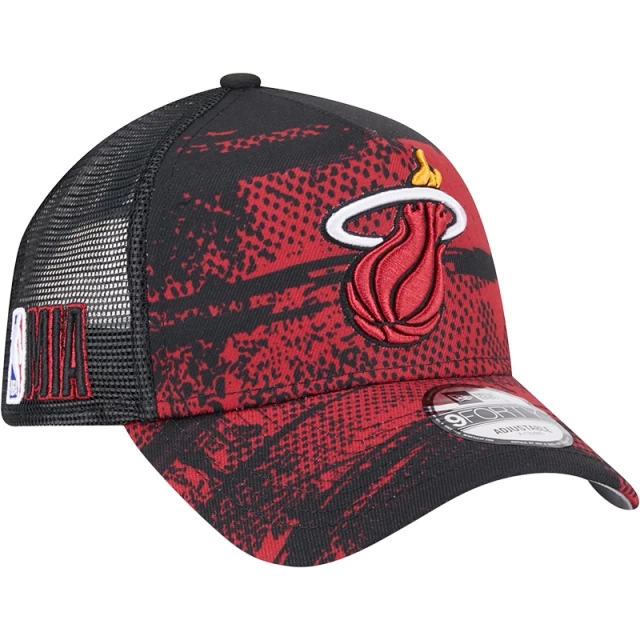 Boné 9FORTY A-Frame Trucker Miami Heat NBA Tip-Off 2024