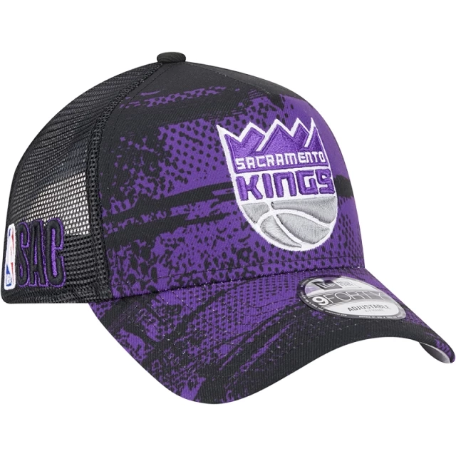 Boné 9FORTY A-Frame Trucker Sacramento Kings NBA Tip-Off 2024