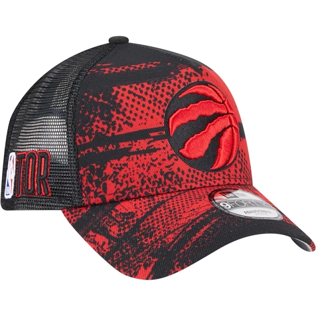 Boné 9FORTY A-Frame Trucker Toronto Raptors NBA Tip-Off 2024