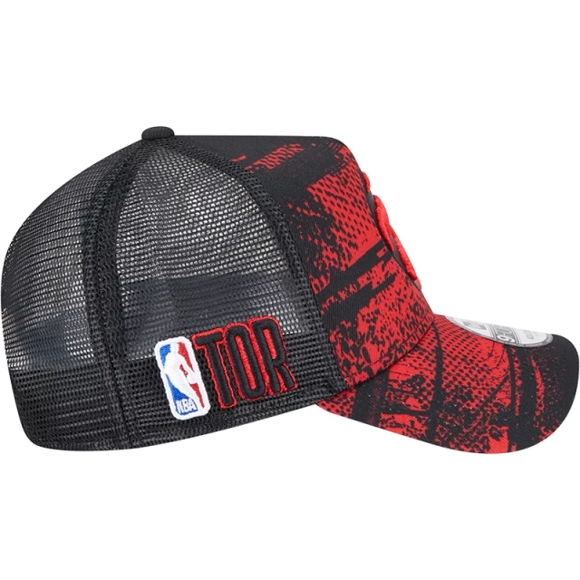 Boné 9FORTY A-Frame Trucker Toronto Raptors NBA Tip-Off 2024