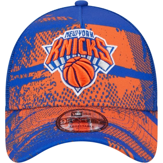 Boné 9FORTY A-Frame Trucker New York Knicks NBA Tip-Off 2024